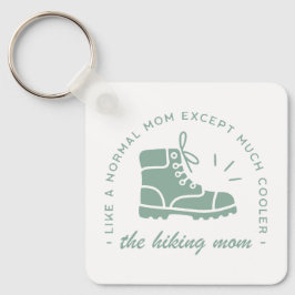 Högre bergsspår i mamma citerar estetiska nyckelring