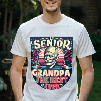 Högre farfar, den bästa någonsin moderna Pappa stu T Shirt