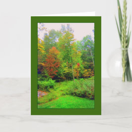"Högre Färg Blank Greeting Card Kort