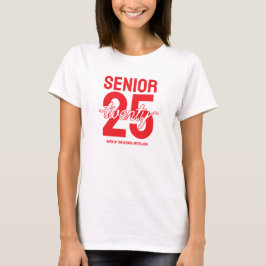 Högre gåva på 25 Studenten T Shirt