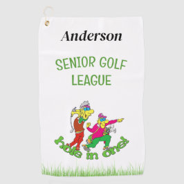 Högre Hål i ett Golf Towel