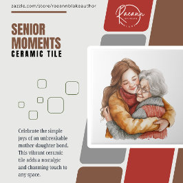 Högre hjärtan Mors dag / varje dag keramisk platta Kakelplatta