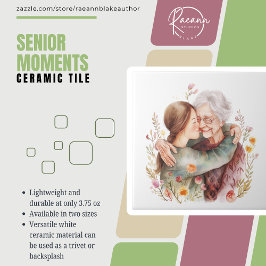 Högre hjärtan Mors dag / varje dag keramisk platta Kakelplatta