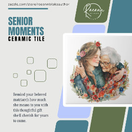 Högre hjärtan Mors dag / varje dag keramisk platta Kakelplatta