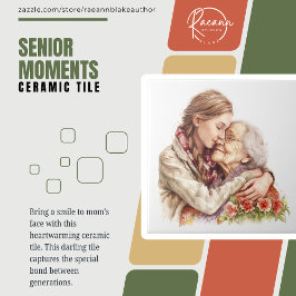 Högre hjärtan Mors dag / varje dag keramisk platta Kakelplatta