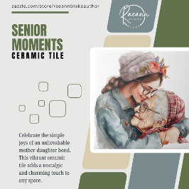 Högre hjärtan Mors dag / varje dag keramisk platta Kakelplatta