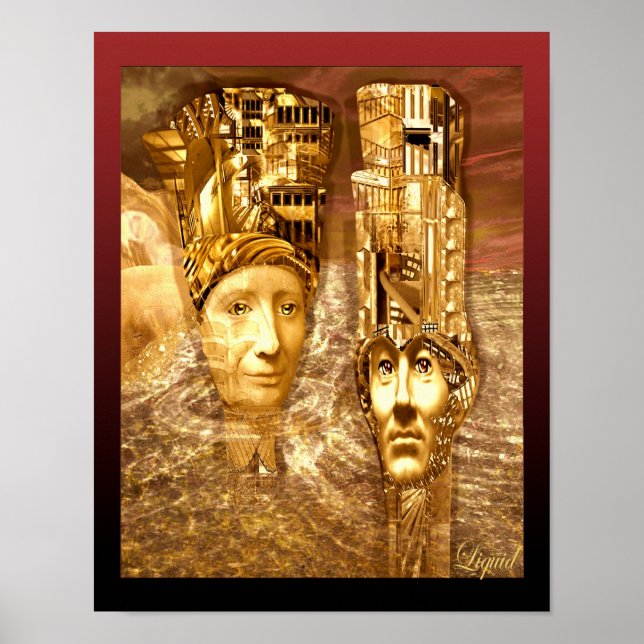 Högre höjder (Skriv ut) Poster (Framsidan)