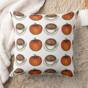 Högre höstfälla för pumpkin-säsong kudde