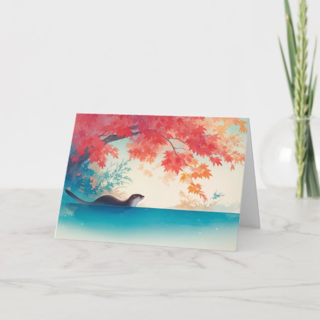 Högre höststapel kort (Framsida)