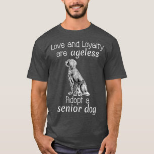 Högre Hund adoptionströja för Räddingens advok T Shirt