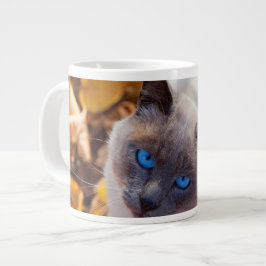Högre katt jumbo mugg