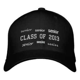 Högre klass 2013 - Embroiderad Hat Broderad Keps