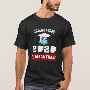 Högre klass 2020 Karantän Studenten T Shirt