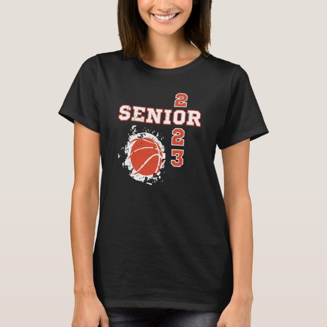 Högre klass 2023 Student 2023 Basketball T Shirt (Framsida)