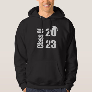 Högre klass 2023 Studenten Hoodie
