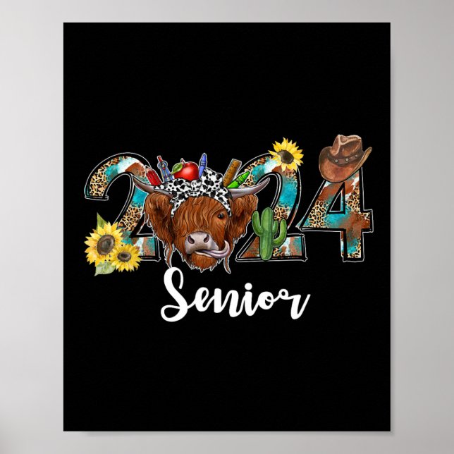 Högre klass 2024: Westerna Studenten Poster (Framsidan)