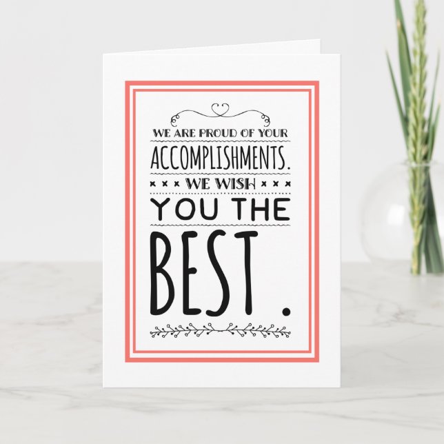 Högre klass för Grattisar i Student Kort (Framsida)