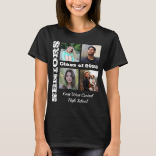 Högre klass Friends Photo Collage T-Shirt