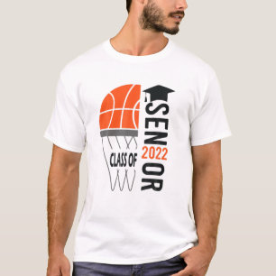Högre klass i 2022 Studenten-basket T Shirt