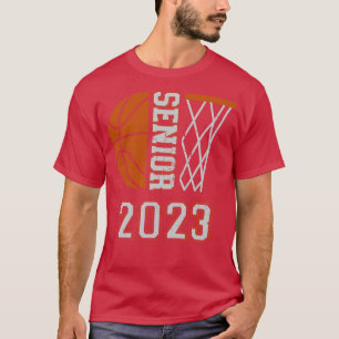 Högre klass i 2023 studenten basketbolllag t shirt