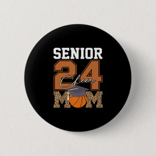Högre klass i 2024 Basketball Cheer Mamma Student Knapp