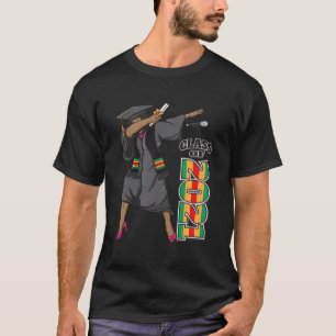 Högre klass i African Kente Studenten Sto 2021 T Shirt