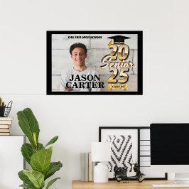 Högre klass i Student 2025 Studenten Photo Poster