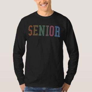 Högre klass Manar Women Boys Girls Studenten Senio T Shirt