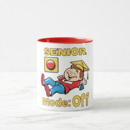 Högre läge av relaxerande Student Mugg