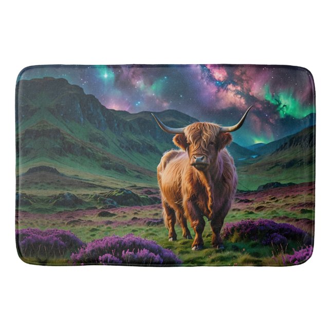 Högre landskö under stjärnor badrumsmatta (Framsidan)