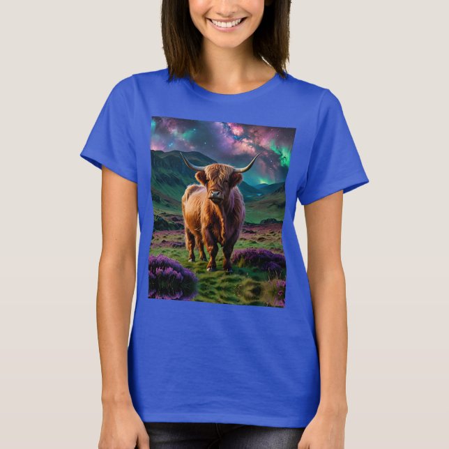 Högre landskö under stjärnor t shirt (Framsida)