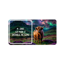 Högre landskö under stjärnorna adressetikett