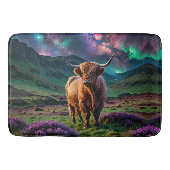 Högre landskö under stjärnorna badrumsmatta (Framsidan)