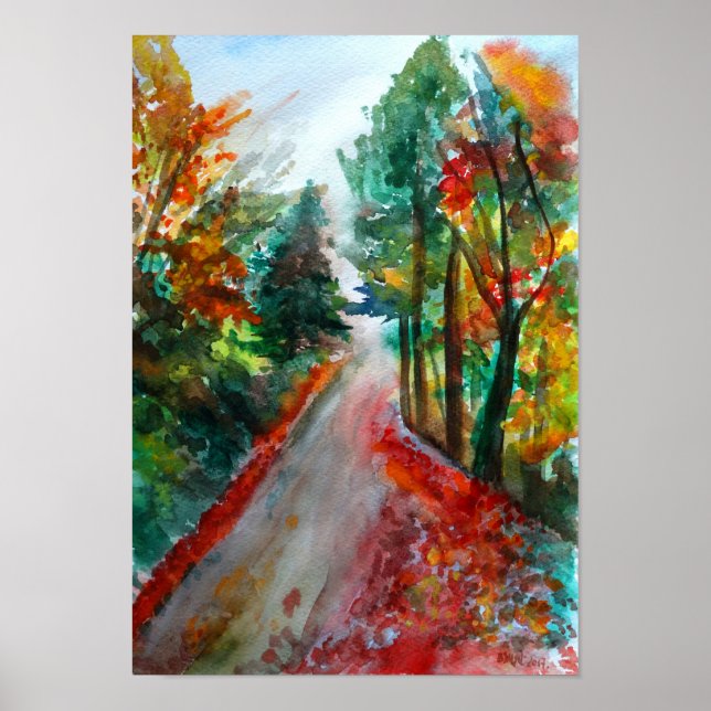 Högre liggande värde Poster Pappert (projektionsyt (Framsidan)