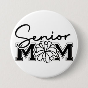 Högre Mamma Cheer Design 🎓 📣 Knapp