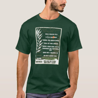 Högre medborgare Texting Codes Funny Grandpa Old T Shirt