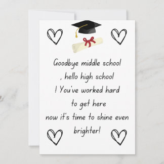 Högre nattgåvor 8:e klass julkort