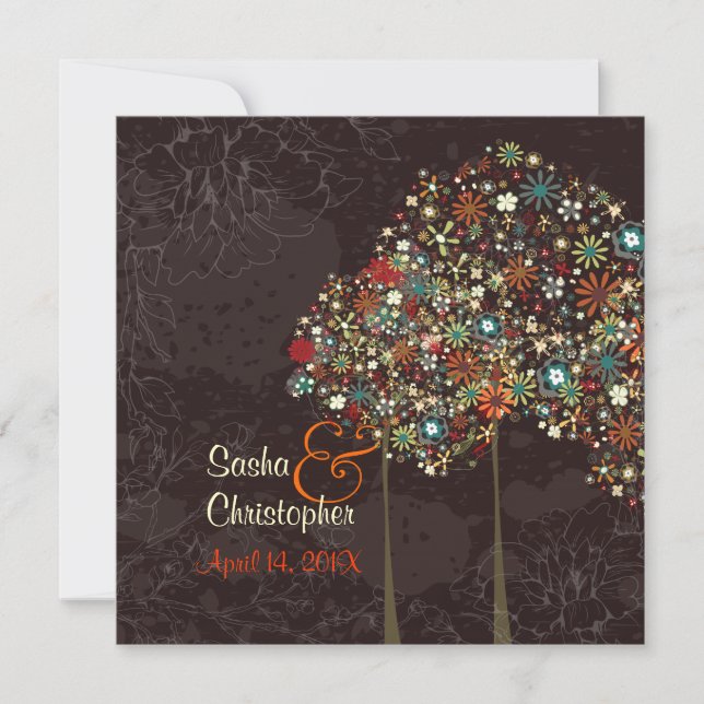 Högre pixelblock inbjudningar (Framsida)