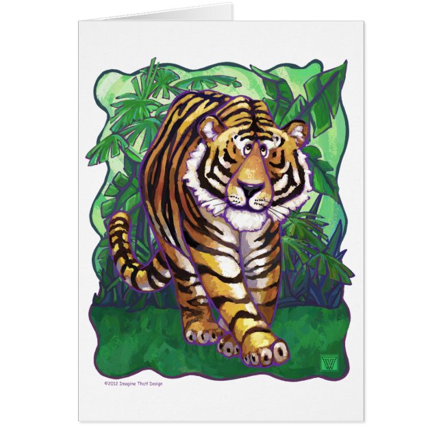 Högre presenter och tillbehör hälsningskort (Framsidan)