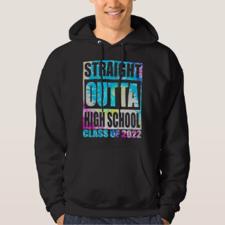 Högre Raka högstadieskolor i Studenten Hoodie