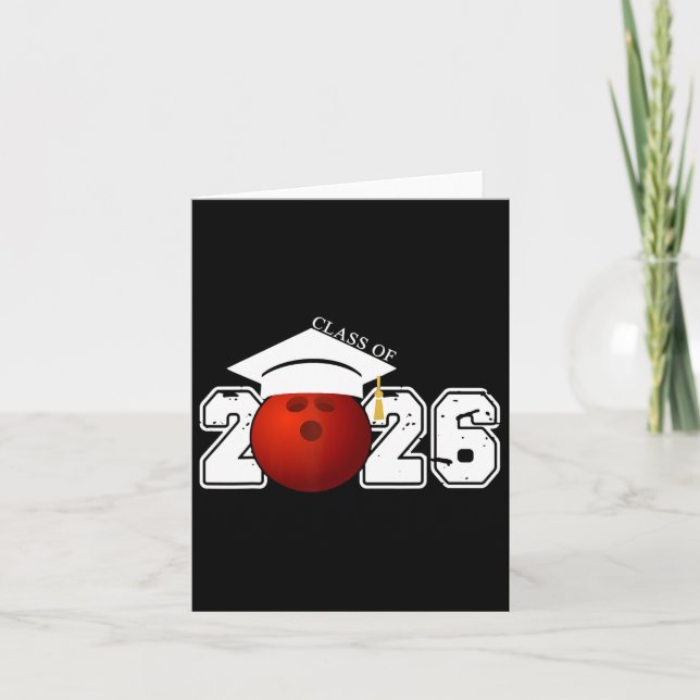 Högre representant för Studenten-Bowling, Student- Kort (Framsida)