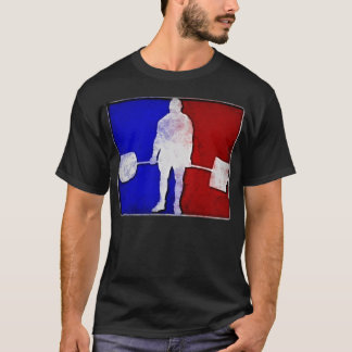 Högre serie Deadlifting Tee Shirt