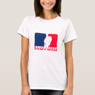 Högre seriearmémamma t-shirt