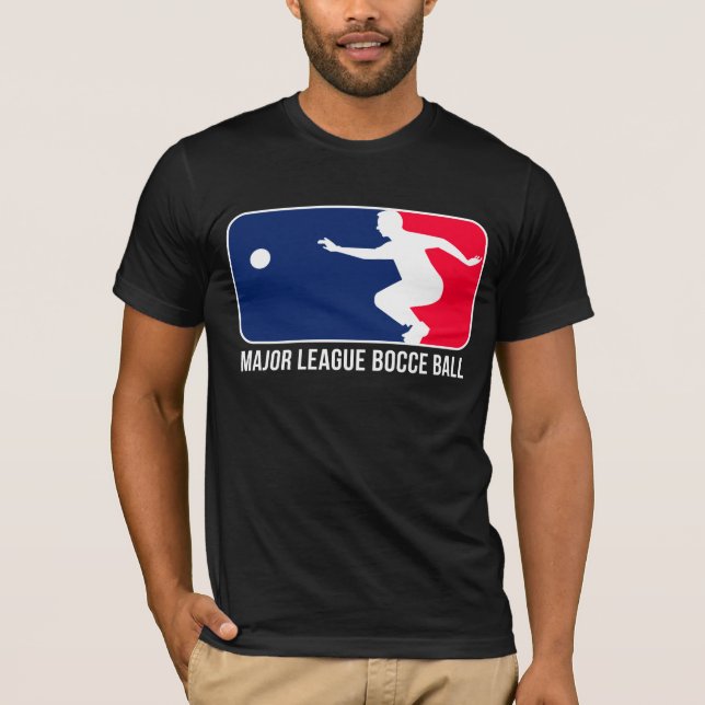 Högre serieBocce boll T Shirt (Framsida)