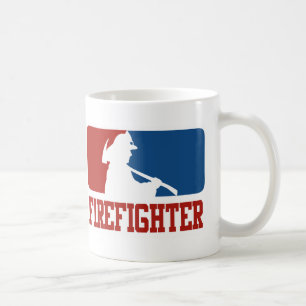 Högre seriebrandman kaffemugg