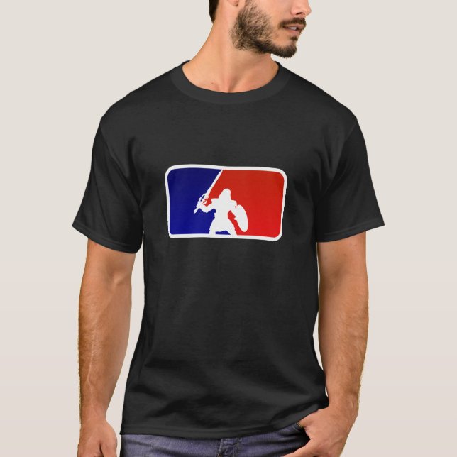 Högre seriekrigare t shirt (Framsida)