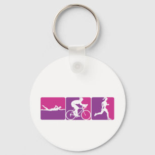 Högre serieTriathlon Nyckelring