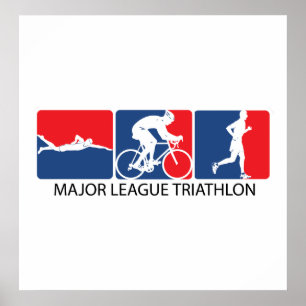 Högre serieTriathlon Poster