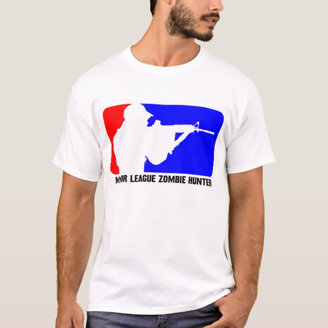 Högre serieZombiejägare 3 Tee Shirt (Framsida)