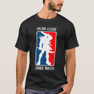 HÖGRE SERIEZOMBIEJÄGARE - svart T Shirt